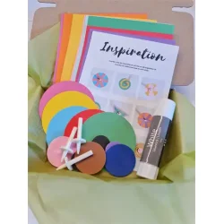 Farverige Dage Kit: Snurretoppe